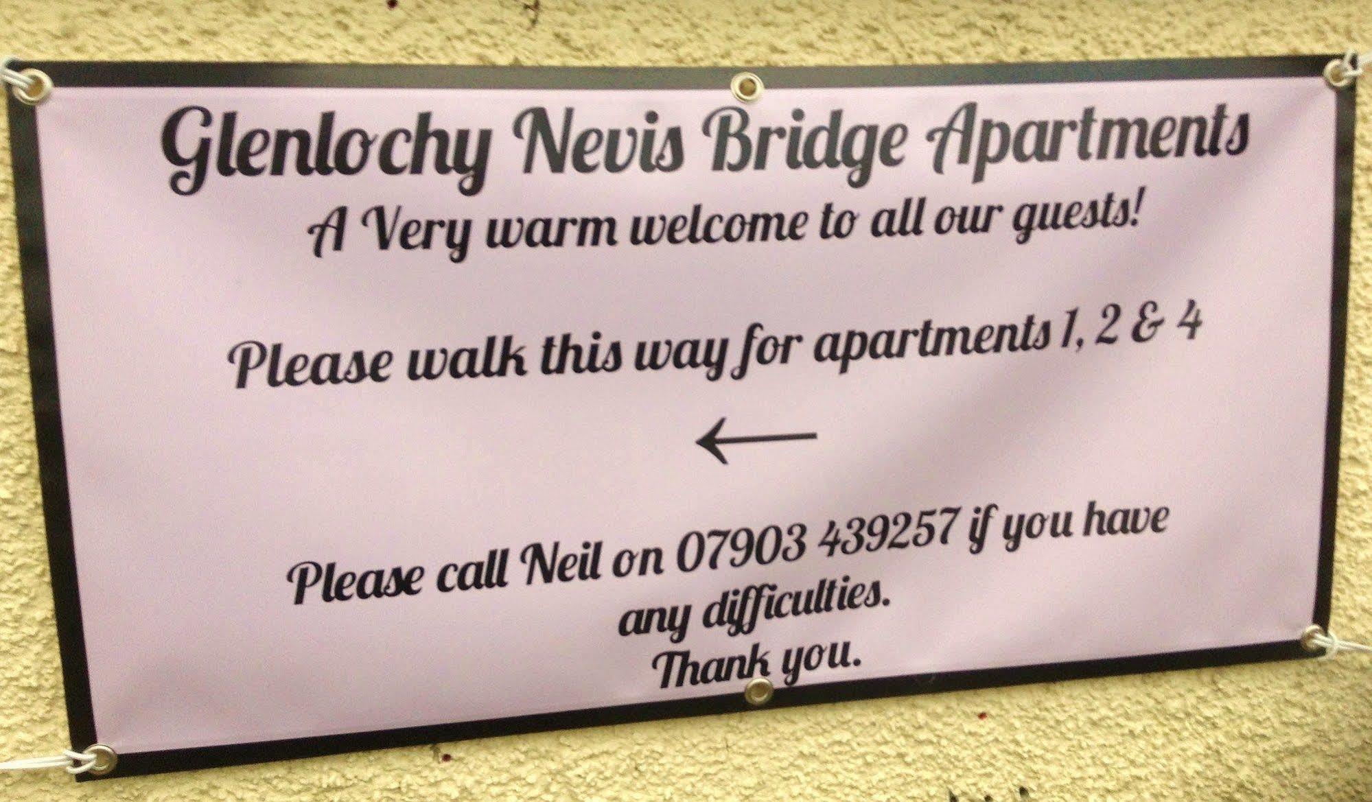 Glenlochy Nevis Bridge Apartments Fort William Eksteriør billede